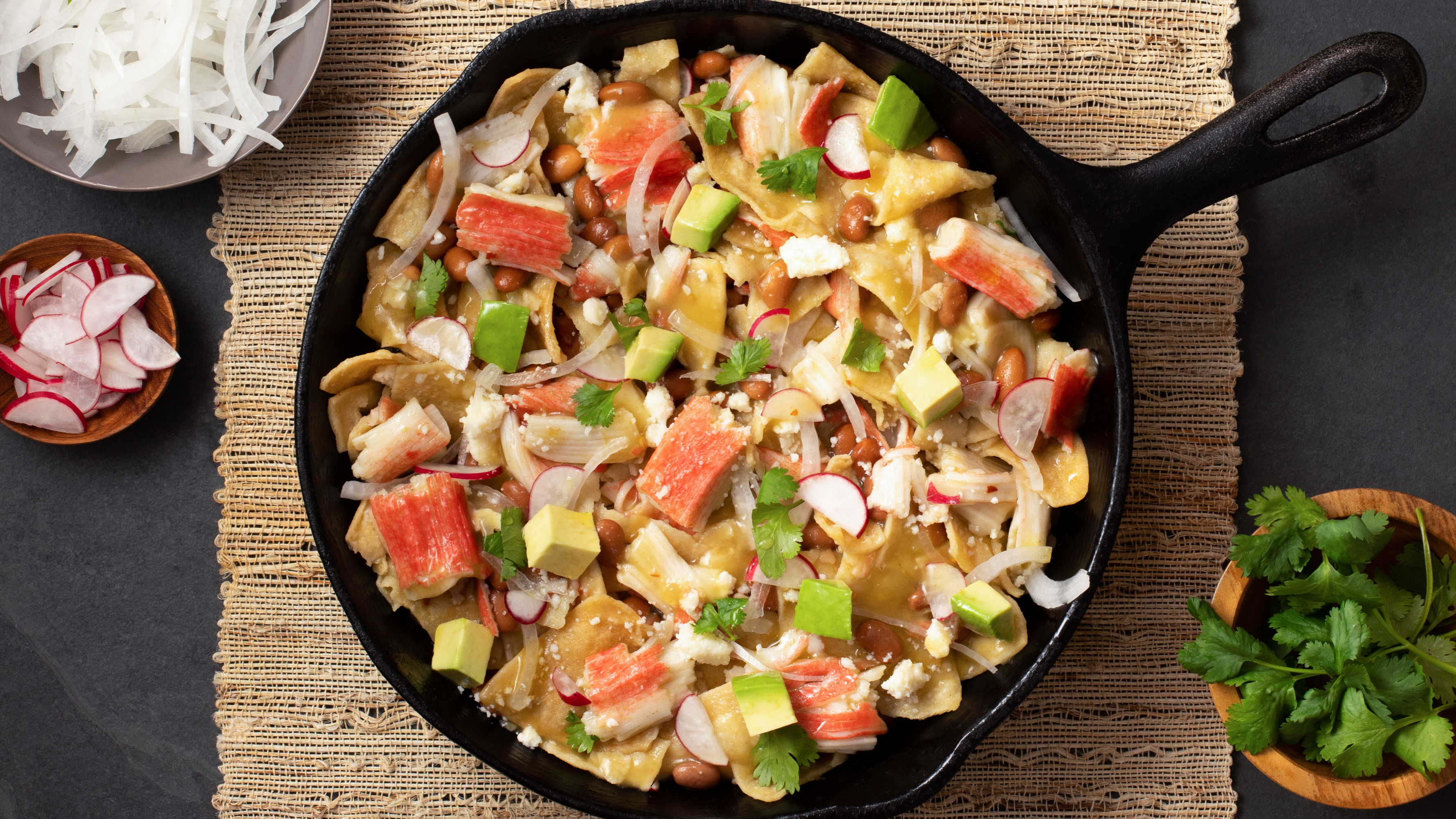 Surimi Chilaquiles Genuine Alaska Pollock Producers